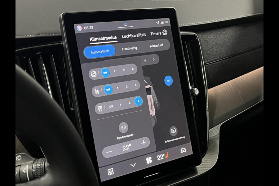 Volvo XC90 2.0 T8 Plug-in hybrid AWD Ultra Dark *Facelift* | Luchtvering | Open dak | Adapt. Cruise control | 360 Camera | Head-up |
