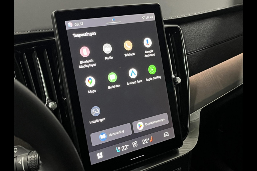 Volvo XC90 2.0 T8 Plug-in hybrid AWD Ultra Dark *Facelift* | Luchtvering | Open dak | Adapt. Cruise control | 360 Camera | Head-up |