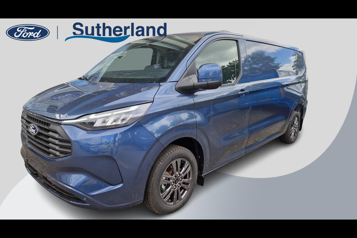 Ford Transit Custom 320 2.5 PHEV L2H1 Limited 233pk | Driver Assistance pack Premium | Wegklapbare Trekhaak | Verwarmd Stuurwiel | 17 inch Licht metalen Velgen | B&O Speakers