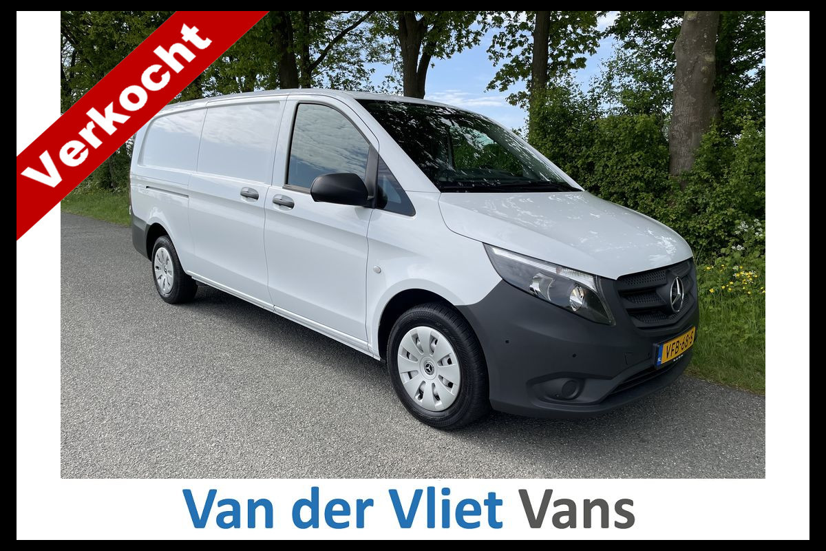 Mercedes-Benz Vito 114 CDI E6 Automaat Extra Lang BPM Vrij! Lease €352 p/m, Airco, Navi+Camera, PDC V+A, Onderhoudshistorie aanwezig