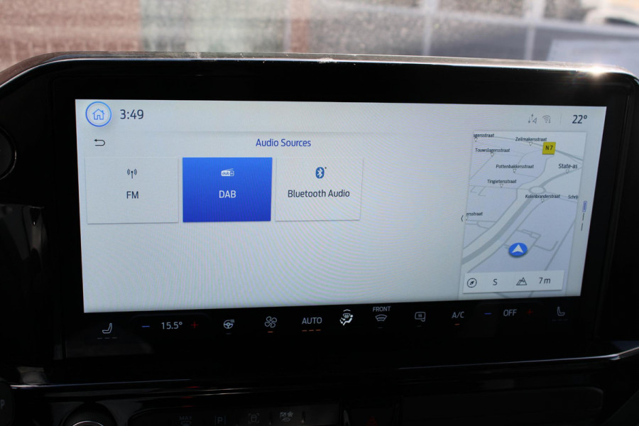 Ford Transit Custom 320 2.5 PHEV L2H1 Sport DC 233pk | 0,99% Renteactie! | Dubbele Cabine | Dubbele zijschuifdeur | Inklapbare trekhaak | 19 inch lichtmetalen Sport velgen (mat zwart) | Verwarmbaar stuurwiel | Navigatie systeem