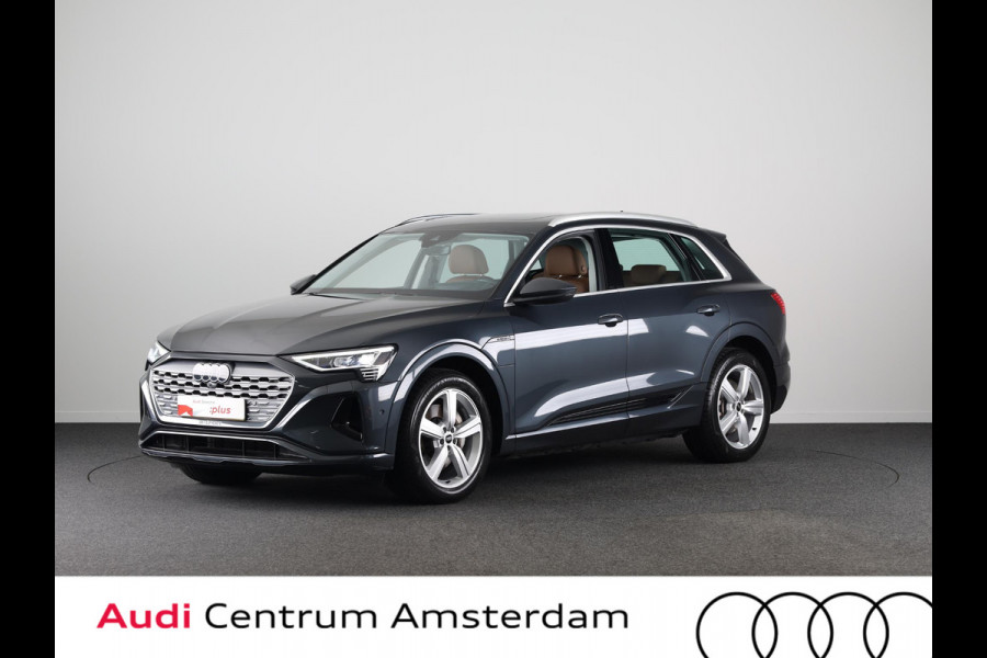 Audi Q8 e-tron 55 quattro Advanced Edition Plus 115 kWh 408pk | Panoramadak | Wegklapbare trekhaak | B&O Premium Sound | lederen bekleding | Head up Display