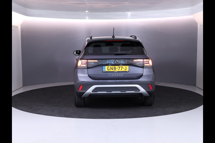 Volkswagen T-Cross 1.0 TSI Life Edition 95 pk | Verlengde garantie | Navigatie via App | Parkeersensoren | Achteruitrijcamera | Adaptieve cruise control | Stoelverwarming |