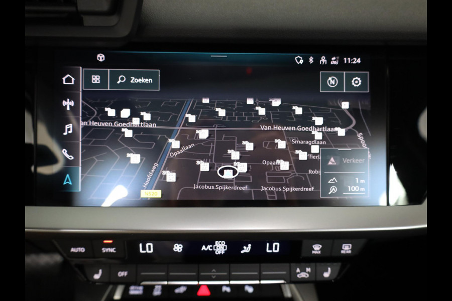 Audi A3 Sportback 40 TFSI e S edition 204 pk S-tronic | Navigatie | Panoramadak | Parkeersensoren (Park assist) | LED koplampen | Stoelverwarming | Lichtmetalen velgen 18" |