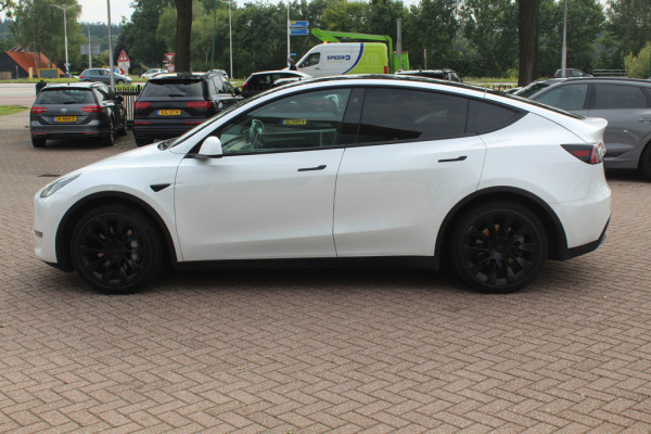 Tesla Model Y Long Range AWD 75 kWh / SoH 91.9% / Autopilot / Panoramadak / Camera / 21'' / Keyless / Leder / Dodehoek / Navigatie / Stoelverwarming