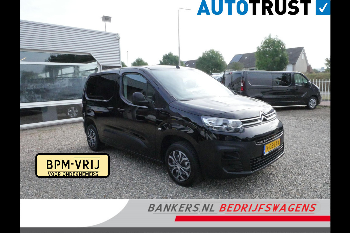 Citroën Berlingo 1.5 BlueHDI 100PK, L1, Airco, 3-Zitter