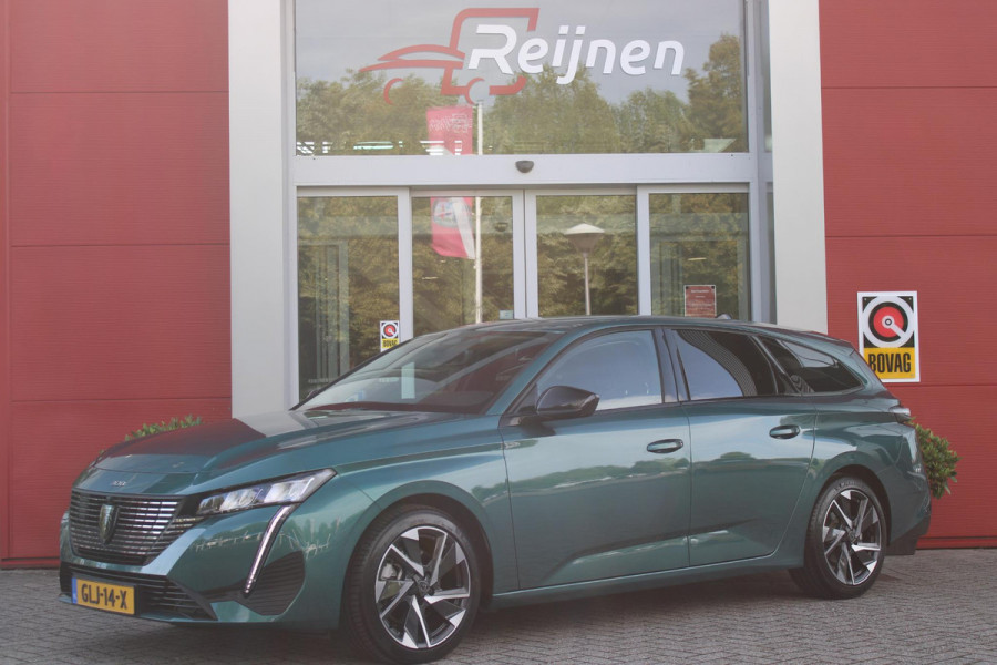 Peugeot 308 SW 1.2 Hybrid 145PK e-DCS6 ALLURE | KEYLESS ENTRY/START | DRAADLOZE APPLE CARPLAY/ANDROID AUTO | NAVIGATIE | CLIMATE CONTROL | LICHTMETALEN VELGEN 17" | LED KOPLAMPEN | 360° CAMERA | ADAPTIVE CRUISE CONTROL | DODEHOEK DETCTIE | DRAADLOZE TELEFOONLADER |
