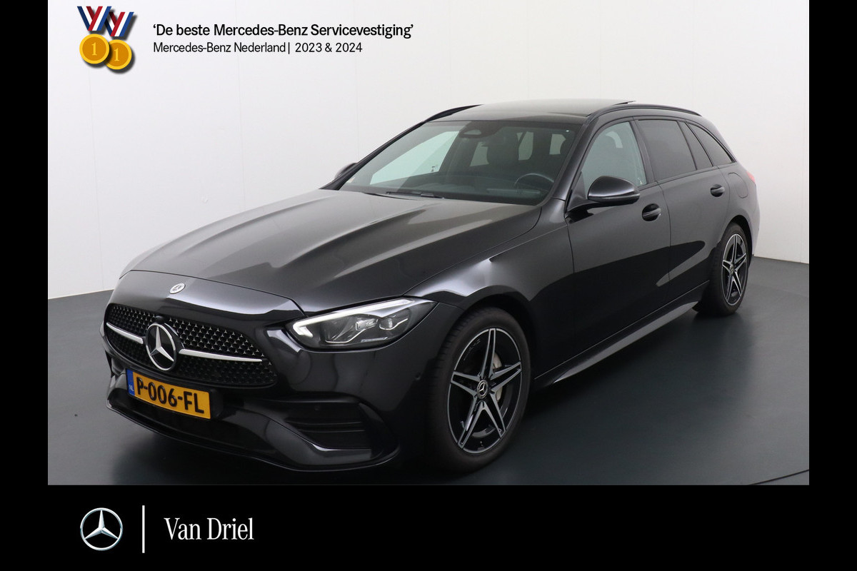 Mercedes-Benz C-Klasse Estate 300 e AMG Line | Pano Sfeer Mercedes-Benz C-Klasse Estate 300 e AMG Line | Pano Sfeer