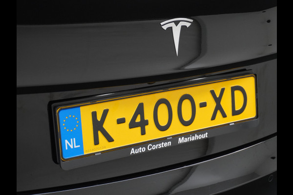 Tesla Model 3 RWD SR+ Nwe Model 60kWh LFP 283 PK Trekhaak Warmtepomp Elektr.A-klep FSD-3 Sentry Mode Bankverwarmd FSD 18" Premium Luidspr. Aut Navi LED Comfortstoelen ACC DAB Keyless en Voorverwarmen interieur via App One-Pedal-Drive Origineel Nederlandse auto Garantie Accu/Motor tot 31-03-2029 max 160.000km 1.584kg licht!
