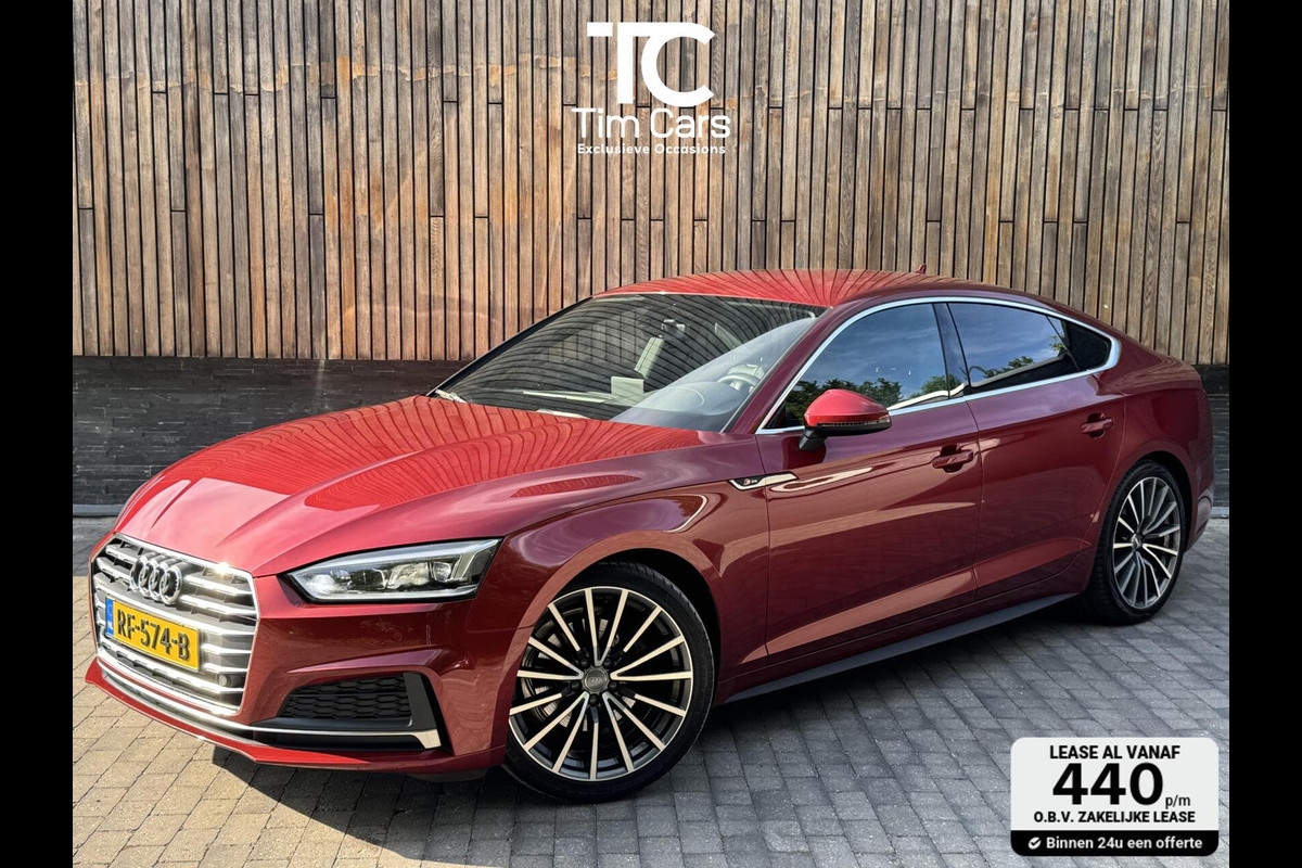Audi A5 Sportback 1.4 TFSI S-line Automaat | Navigatiesysteem | Climate control | Cruise control | LED verlichting | Sportonderstel | Bu Audi A5 Sportback 1.4 TFSI S-line Automaat | Navigatiesysteem | Climate control | Cruise control | LED verlichting | Sportonderstel | Bu