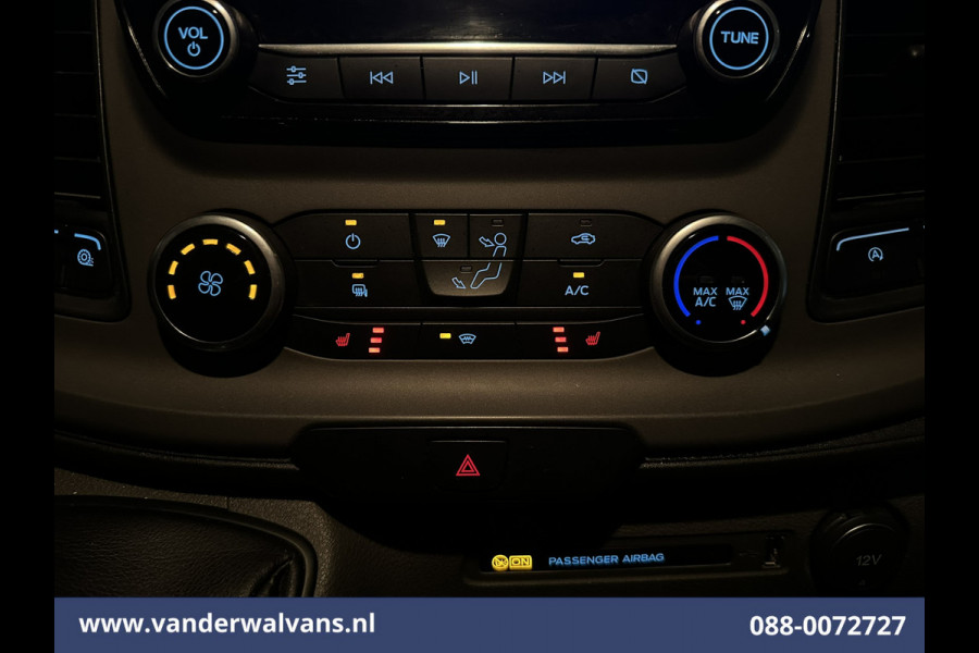 Ford Transit 2.0 TDCI 130pk L3H2 Euro6 Airco | Camera | Navigatie | Apple Carplay | Android Auto Cruisecontrol, Stoelverwarming, Parkeersensoren, Verwarmde voorruit, Bijrijdersbank