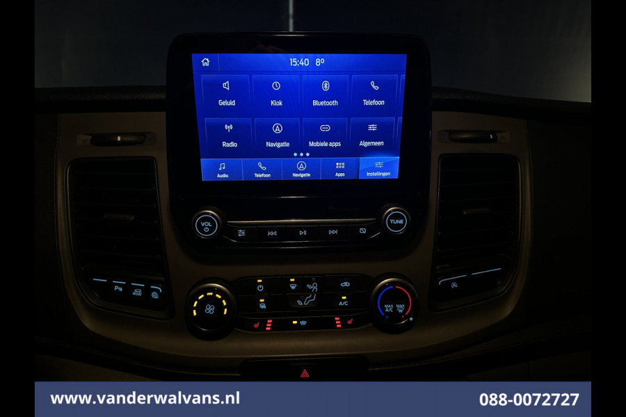 Ford Transit 2.0 TDCI 130pk L3H2 Euro6 Airco | Camera | Navigatie | Apple Carplay | Android Auto Cruisecontrol, Stoelverwarming, Parkeersensoren, Verwarmde voorruit, Bijrijdersbank