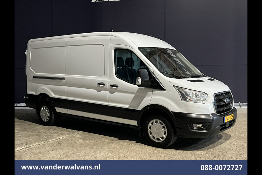 Ford Transit 2.0 TDCI 130pk L3H2 Euro6 Airco | Camera | Navigatie | Apple Carplay | Android Auto Cruisecontrol, Stoelverwarming, Parkeersensoren, Verwarmde voorruit, Bijrijdersbank