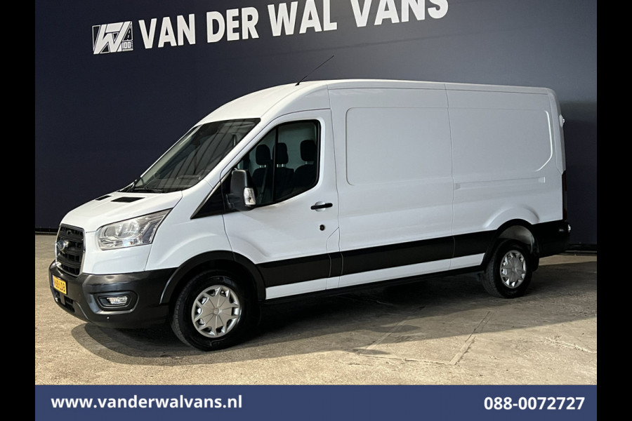 Ford Transit 2.0 TDCI 130pk L3H2 Euro6 Airco | Camera | Navigatie | Apple Carplay | Android Auto Cruisecontrol, Stoelverwarming, Parkeersensoren, Verwarmde voorruit, Bijrijdersbank