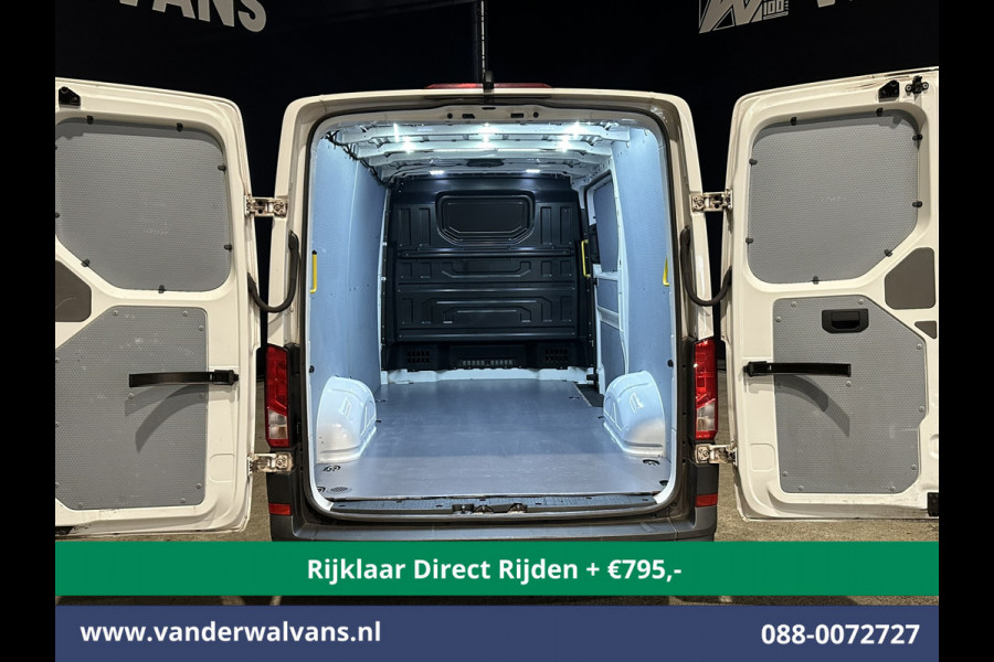 Volkswagen Crafter 2.0 TDI 141pk L3H2 L2H1 Euro6 *Rijklaar Direct Rijden* Airco | Navigatie | Camera | Apple Carplay Android Auto, Parkeersensoren, Bijrijdersbank