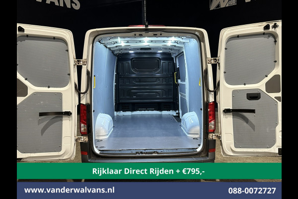 Volkswagen Crafter 2.0 TDI 141pk L3H2 L2H1 Euro6 *Rijklaar Direct Rijden* Airco | Navigatie | Camera | Apple Carplay Android Auto, Parkeersensoren, Bijrijdersbank