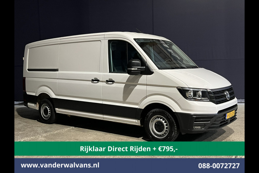 Volkswagen Crafter 2.0 TDI 141pk L3H2 L2H1 Euro6 *Rijklaar Direct Rijden* Airco | Navigatie | Camera | Apple Carplay Android Auto, Parkeersensoren, Bijrijdersbank