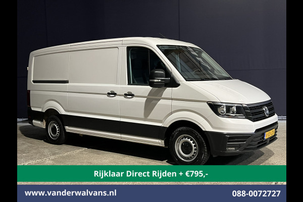 Volkswagen Crafter 2.0 TDI 141pk L3H2 L2H1 Euro6 *Rijklaar Direct Rijden* Airco | Navigatie | Camera | Apple Carplay Android Auto, Parkeersensoren, Bijrijdersbank