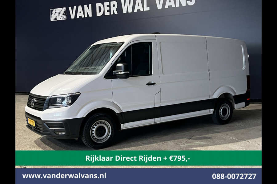 Volkswagen Crafter 2.0 TDI 141pk L3H2 L2H1 Euro6 *Rijklaar Direct Rijden* Airco | Navigatie | Camera | Apple Carplay Android Auto, Parkeersensoren, Bijrijdersbank