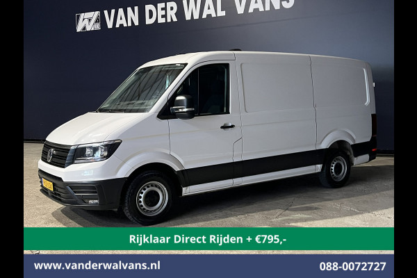 Volkswagen Crafter 2.0 TDI 141pk L3H2 L2H1 Euro6 *Rijklaar Direct Rijden* Airco | Navigatie | Camera | Apple Carplay Android Auto, Parkeersensoren, Bijrijdersbank