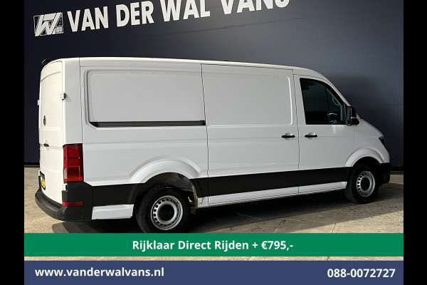 Volkswagen Crafter 2.0 TDI 141pk L3H2 L2H1 Euro6 *Rijklaar Direct Rijden* Airco | Navigatie | Camera | Apple Carplay Android Auto, Parkeersensoren, Bijrijdersbank