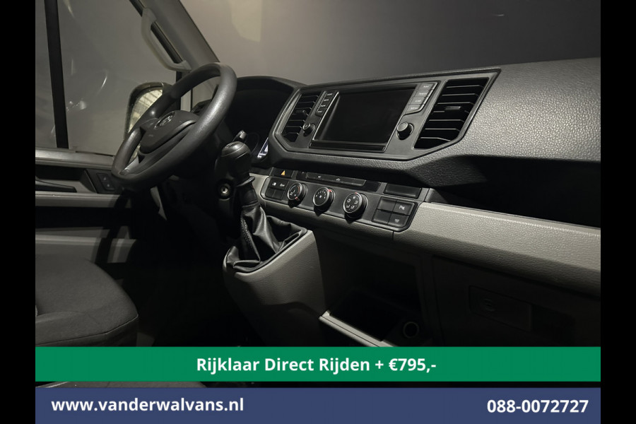 Volkswagen Crafter 2.0 TDI 141pk L3H2 L2H1 Euro6 *Rijklaar Direct Rijden* Airco | Navigatie | Camera | Apple Carplay Android Auto, Parkeersensoren, Bijrijdersbank