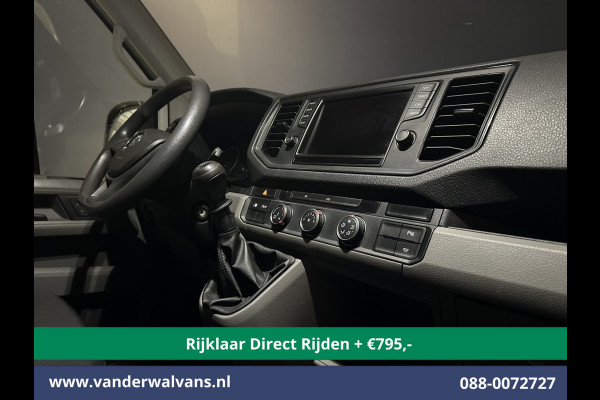 Volkswagen Crafter 2.0 TDI 141pk L3H2 L2H1 Euro6 *Rijklaar Direct Rijden* Airco | Navigatie | Camera | Apple Carplay Android Auto, Parkeersensoren, Bijrijdersbank