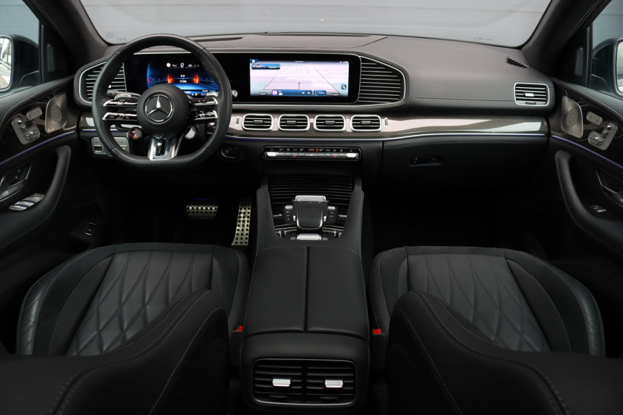Mercedes-Benz GLE Coupé AMG 63 S 4MATIC+ | Facelift | Airmatic | Distronic+ | AMG Drivers Package | Burmester | Massage | Stoelventilatie | HUD | Trekhaak | Verwarmd Stuurwiel |