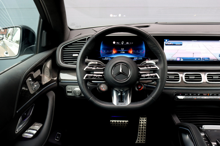 Mercedes-Benz GLE Coupé AMG 63 S 4MATIC+ | Facelift | Airmatic | Distronic+ | AMG Drivers Package | Burmester | Massage | Stoelventilatie | HUD | Trekhaak | Verwarmd Stuurwiel |