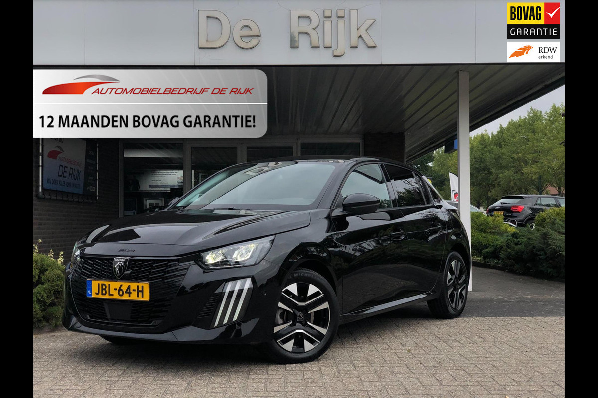 Peugeot 208 1.2 PureTech Allure | Half leder, Virt. Cockp., Navi, 360 Camera, ACC, Climate | Facelift model! |