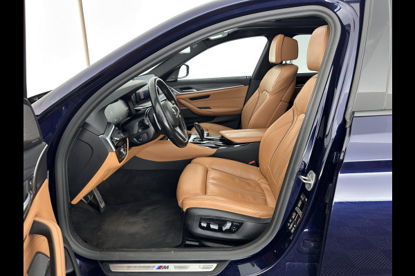 BMW 5 Serie Touring 540d xDrive High Executive (INCL-BTW) Aut. *PANO | LASER-LIGHT | HEAD-UP | LUXURY-LEATHER | BLIND-SPOT | MEMORY-PACK | HARMAN/KARDON | TOP-VIEW | DIGI-COCKPIT | HEATED-COMFORTSEATS | KEYLESS | NAVI-FULLMAP | 18''ALU*