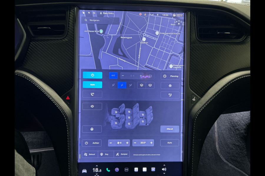 Tesla Model X Performance Ludicrous 7p | Trekhaak | Full self driving | Raven uitvoering SoH (batterijcheck) 93 % score!