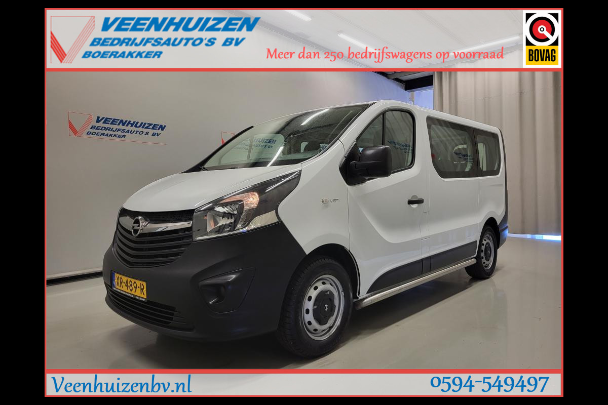 Opel Vivaro Combi 1.6CDTI 9-Personenbus - Excl. BTW / BPM vrij Euro 6! Opel Vivaro Combi 1.6CDTI 9-Personenbus - Excl. BTW / BPM vrij Euro 6!