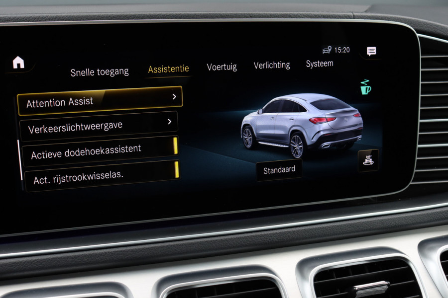 Mercedes-Benz GLE Coupé 400 d 4MATIC Premium+ | Airmatic | Distronic+ | Panoramadak | Trekhaak | Burmester | Surround Camera | Keyless Go | Nightpakket | Dodehoekassistent |