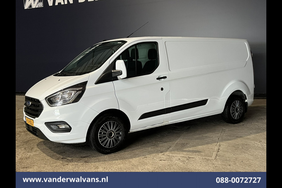 Ford Transit Custom 2.0 TDCI 131pk L2H1 Euro6 Airco | 2800kg Trekhaak | Apple Carplay | LED | Cruisecontrol Android Auto, Verwarmde voorruit, Stoelverwarming, Parkeersensoren, Bijrijdersbank