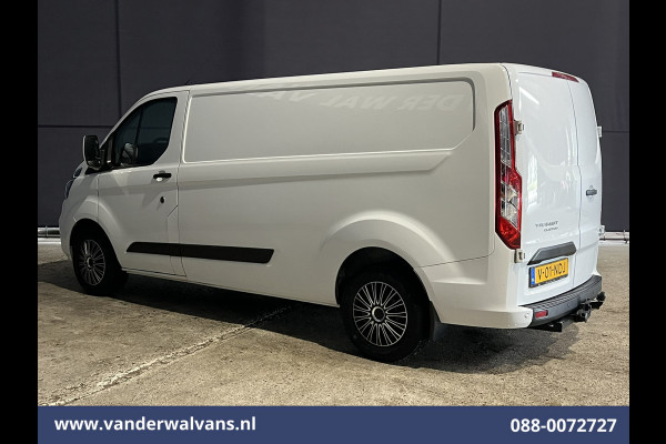 Ford Transit Custom 2.0 TDCI 131pk L2H1 Euro6 Airco | 2800kg Trekhaak | Apple Carplay | LED | Cruisecontrol Android Auto, Verwarmde voorruit, Stoelverwarming, Parkeersensoren, Bijrijdersbank