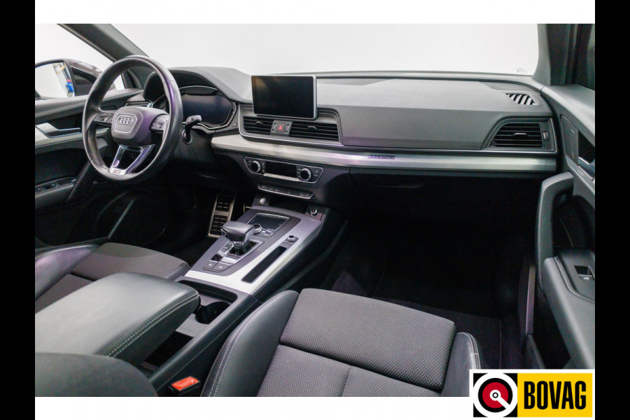 Audi Q5 2.0 TFSI quattro Sport S Line Edition 252 PK | Elektrische achterklep | Cruise-control | Navigatie Wegklapbare trekhaak, Stoelverwarming, Digitaal dashboard, Led, Winterwielenset