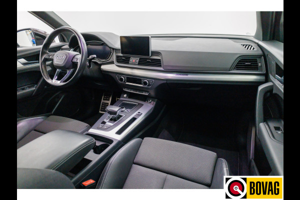 Audi Q5 2.0 TFSI quattro Sport S Line Edition 252 PK | Elektrische achterklep | Cruise-control | Navigatie Wegklapbare trekhaak, Stoelverwarming, Digitaal dashboard, Led, Winterwielenset