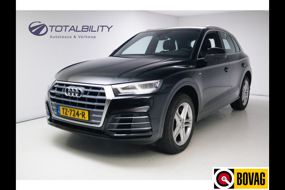 Audi Q5 2.0 TFSI quattro Sport S Line Edition 252 PK | Elektrische achterklep | Cruise-control | Navigatie Wegklapbare trekhaak, Stoelverwarming, Digitaal dashboard, Led, Winterwielenset