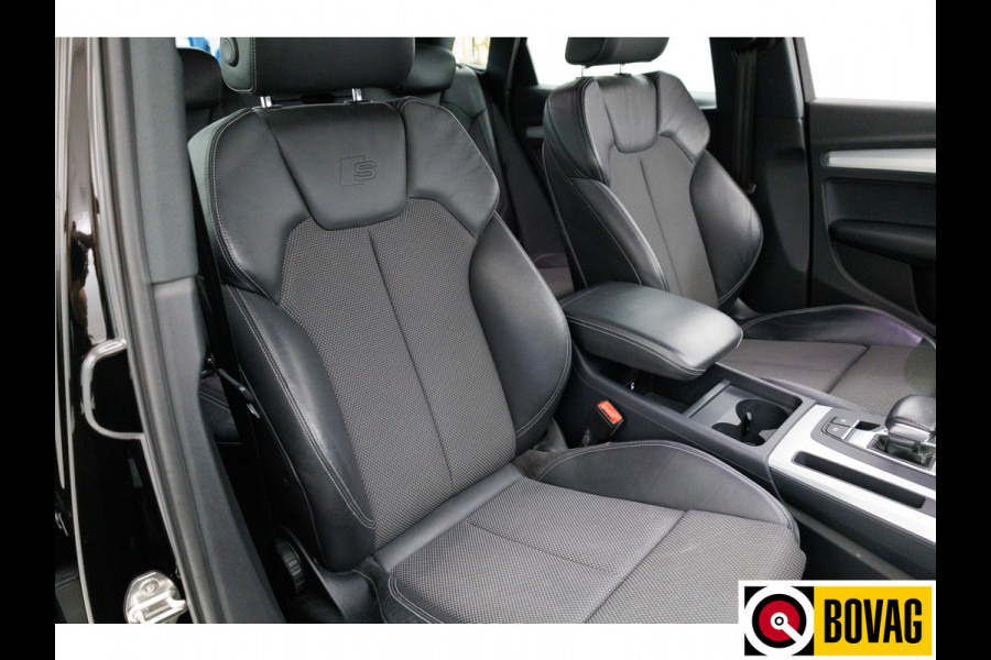 Audi Q5 2.0 TFSI quattro Sport S Line Edition 252 PK | Elektrische achterklep | Cruise-control | Navigatie Wegklapbare trekhaak, Stoelverwarming, Digitaal dashboard, Led, Winterwielenset