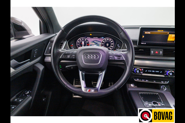 Audi Q5 2.0 TFSI quattro Sport S Line Edition 252 PK | Elektrische achterklep | Cruise-control | Navigatie Wegklapbare trekhaak, Stoelverwarming, Digitaal dashboard, Led, Winterwielenset