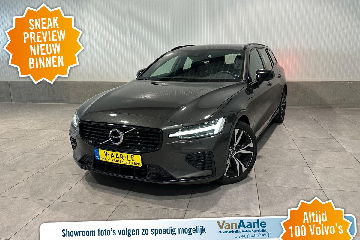 Volvo V60 T6 Aut. Plug-in Hybrid R-Design Leder Parkeercamera 340pk Volvo V60 T6 Aut. Plug-in Hybrid R-Design Leder Parkeercamera 340pk