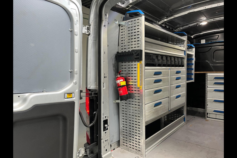 Ford Transit Automaat Servicewagen 350 2.0 TDCI 131PK euro6 L2H2 3Persoons Trend, Sortimo werkplaats inrichting, RIJKLAARPRIJS