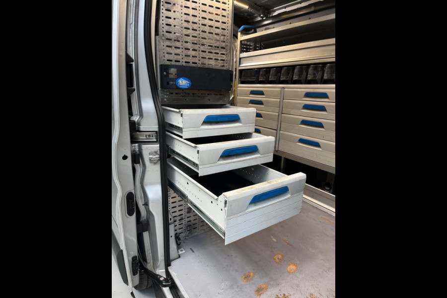 Ford Transit Automaat Servicewagen 350 2.0 TDCI 131PK euro6 L2H2 3Persoons Trend, Sortimo werkplaats inrichting, RIJKLAARPRIJS