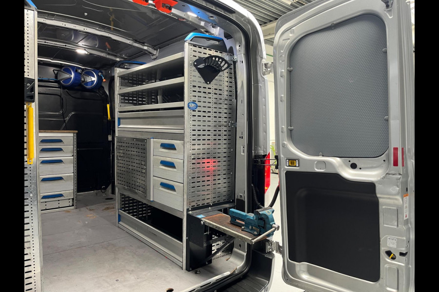 Ford Transit Automaat Servicewagen 350 2.0 TDCI 131PK euro6 L2H2 3Persoons Trend, Sortimo werkplaats inrichting, RIJKLAARPRIJS