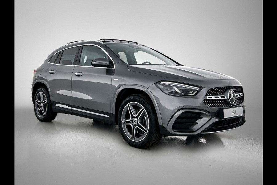 Mercedes-Benz GLA 250 e Business Solution AMG | Trekhaak | Parkeerpakket met achteruitrijcamera | EASY PACK achterklep | Spiegelpakket | Dodehoekassistent | Stoelverwarming voor | KEYLESS GO | Extra USB-poorten |