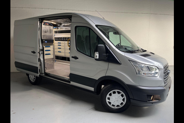 Ford Transit Automaat Servicewagen 350 2.0 TDCI 131PK euro6 L2H2 3Persoons Trend, Sortimo werkplaats inrichting, RIJKLAARPRIJS