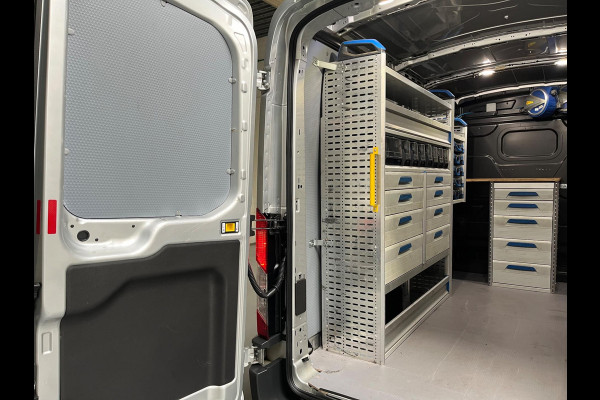 Ford Transit Automaat Servicewagen 350 2.0 TDCI 131PK euro6 L2H2 3Persoons Trend, Sortimo werkplaats inrichting, RIJKLAARPRIJS