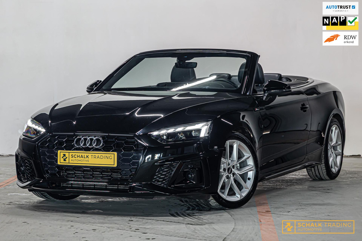 Audi A5 Cabriolet 35 TFSI S-Lin|NAP|B&O|Cam|Dealer ond|Garantie Audi A5 Cabriolet 35 TFSI S-Lin|NAP|B&O|Cam|Dealer ond|Garantie