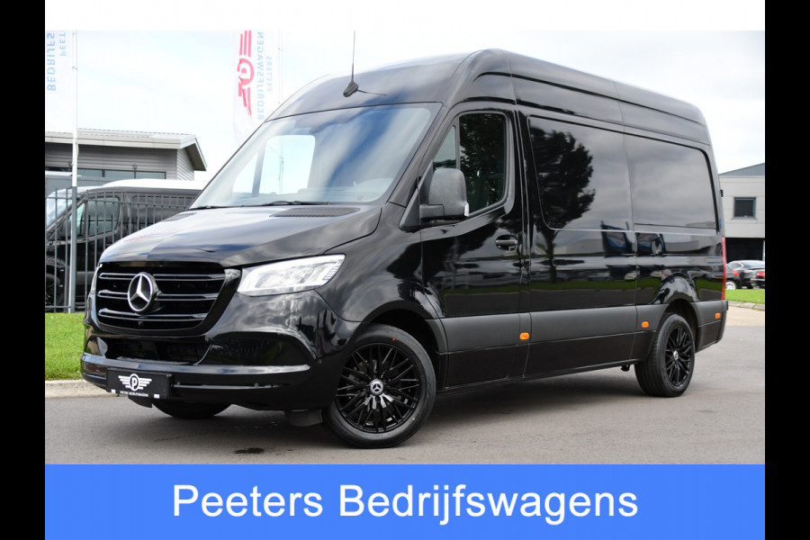 Mercedes-Benz Sprinter 316 RWD 2.2 CDI L2H2 Black Edition 360 Camera, Cruise, Carplay, Navi, Automaat, Led, 164PK, Multimedia, Uniek!